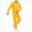 Q82-Yellow, variant on Kids Fall Clothes Long Sleeve Crewneck Sweatshirt Top Casual Pants Set Infant Winter Outfits