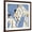 Brown Frame, variant on Art.com Le Boeuf Sur le Toit, with Characters Created by Cocteau and a Decor by Dufy Photographic Print, 16" x 16"
