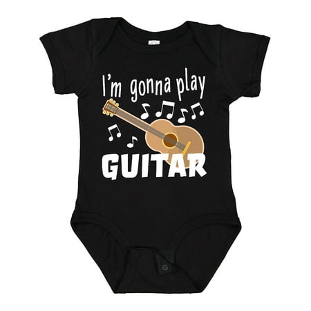 

Inktastic I m Gonna Play Guitar- Music Gift Baby Boy or Baby Girl Bodysuit