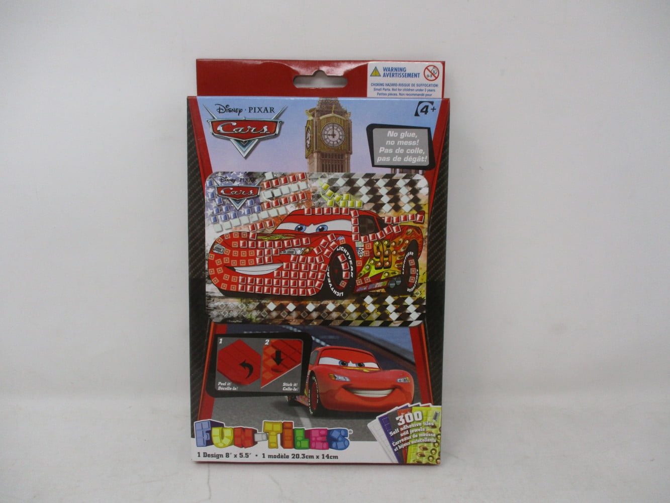 Disney Pixar Cars Fun-Tiles 1 Design 300 tiles and Jewels