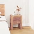 thumbnail image 2 of Mueble de noche colonial vidaXL de madera maciza de teca, 2 of 9