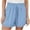 Sky Blue, variant on IROINNID Women's Fashion Casual Wide Leg Casual Shorts