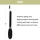 thumbnail image 4 of Cocina Pinzas Inoxidable Acero BBQ Cocinar Asador Antiadherente Bloqueo Comida Pinzas Con Silicona Punta Calor Resistente Negro 9 ", 4 of 8