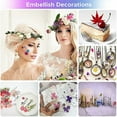 thumbnail image 4 of 144PCS Natural Dried Pressed Flowers for Resin,Dry Flower Bulk Natural Herbs Kit for Candle,Epoxy R, 4 of 5