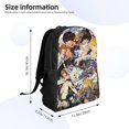 thumbnail image 4 of Death Note Backpacks Casual Daypacks Student Book Bag Printing Satchel Rucksack Lightweight Schoolbag, 4 of 5