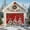 Red, variant on Fsddascl 7 x 16 Ft Christmas Garage Door Cover, Red Gnomes Christmas Large Garage Door Banner, Xmas Balls Tree Snowflake Hanging Garage Mural Background for Indoor Outdoor Xmas Party Supplies