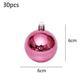thumbnail image 2 of Adornos de bolas de Navidad, 30 piezas de bolas de árbol de decoración Xtmas inastillables para decoración de fiesta de boda navideña, 2 of 5