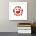 thumbnail image 5 of Gallery Pops Magic The Gathering - Red Mana Icon Wall Art, White Framed Version, 12" x 12", 5 of 5