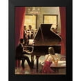 thumbnail image 2 of Heighton, Brent 15x18 Black Modern Framed Museum Art Print Titled - Piano Jazz, 2 of 5