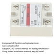 thumbnail image 4 of Load Current 40A Voltage Regulator, Load Voltage 24-380VAC Solid State Relay, Smart home for Equipment, 4 of 7