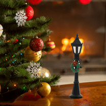 Miniature Dollhouse Street Lamp, Mini LED Street Light Model, DIY Park Scene Decor for Dollhouse and Home Decoration