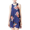 thumbnail image 1 of Teeze Me Womens Tulip Shift Vestido, Azul, Grande, 1 of 1