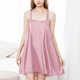 thumbnail image 2 of Gibobby Pijamas para mujer Camisón de seda para mujer, camisón de satén con tirantes finos, camisón, ropa de dormir, camisón Sexy(Rosa,Talla única), 2 of 5