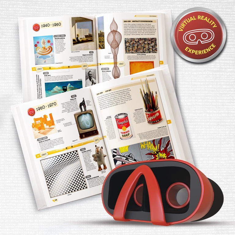 Abacus Brands VR World Art with DK Book, Science Kit for Kids