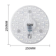 thumbnail image 3 of PANEL de anillo LED de 60 W, 50 W, 36 W, 24 W, 18 W, 12 W, luz circular, panel de techo LED redondo, lámpara circular, CA 220 V, 230 V, 240 V, luz LED, 3 of 5
