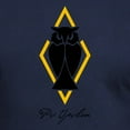 thumbnail image 3 of CafePress - Psi Upsilon Owl T Shirt - Men's Fitted T-Shirt, 3 of 4