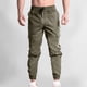 thumbnail image 1 of Pantalones largos de moda para hombre, holgados, deportivos, informales, con múltiples bolsillos, con cinturón elástico en los pies, pantalones cargo de algodón para hombre., 1 of 7