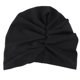 thumbnail image 1 of Fdit 6 Colores Sombrero de Bebé Turbante Sombrero Súper Suave Sombrero de Algodón Turbante Lindo(10 * 7 * 6cm-Negro) EOTVIA NO, 1 of 1