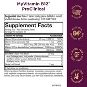 MyBiotin ProClinical + FREE MyVitamin B12 ($19.95 VALUE) - WALMART EXCLUSIVE KIT - Purity Products - MyBiotin ProClinical (Biotin, MB40X, Astaxanthin) - B12 Energy Melts (Methylcobalamin B12 +More)