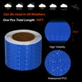 thumbnail image 3 of Uxcell 2Pcs Reflective Tape 2"x16 Ft Waterproof Reflective Tape Blue, 3 of 7