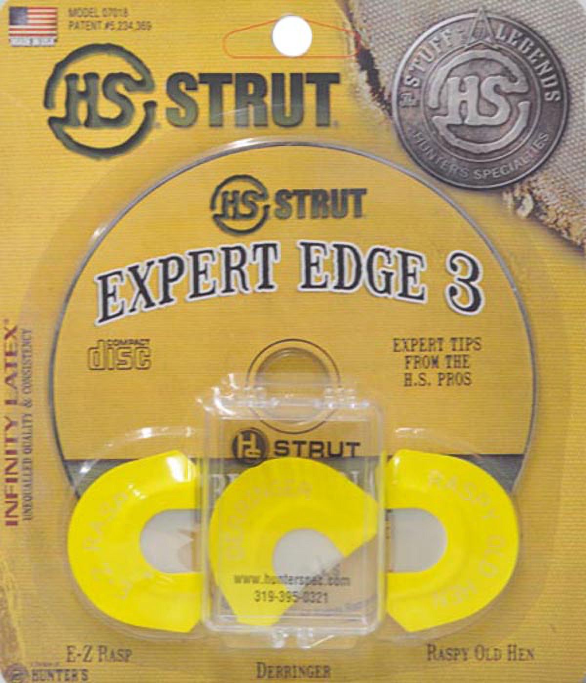 H.S. Strut Expert Edge 3 Turkey Diaphragm Combo Pack by Hunter's Specialties - image 2 of 2