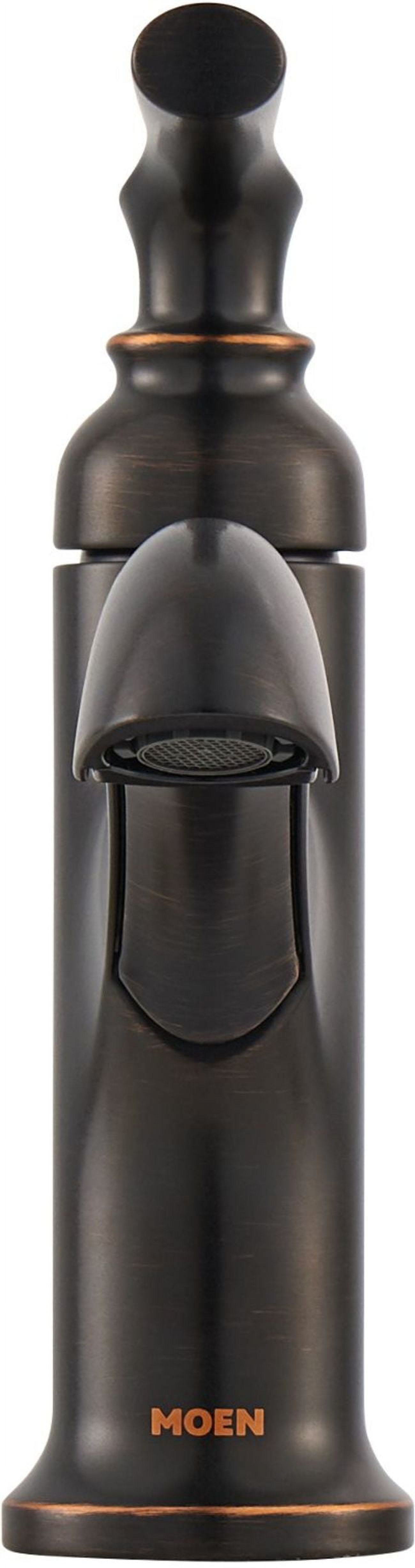 Moen 84535SRN Hilliard 1.2 GPM Single Hole Bathroom Faucet - Nickel