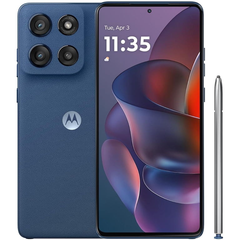 Motorola スマートフォン 本体 ブラック Motorola, Moto G Stylus, 8/256GB, 6.7