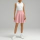 thumbnail image 3 of Falda midi plisada de corte A para mujer: falda media de 45 cm de poliéster y spandex, no transparente, versátil para todas las ocasiones, tallas S-XXXXL, 3 of 5