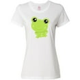 thumbnail image 3 of Inktastic Cute Frog, Little Frog, Baby Frog, Green Frog Women's T-Shirt, 3 of 5
