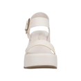 thumbnail image 4 of Sandalia Real Jungle Mujer Casuales Suela Alta Correa beige 26, 4 of 4