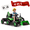 Green, variant on Xuanlur 24V Ride on Tractor with Remote Control, 24V Ride on Toy for Big Kids 3+, Kids Electric Vehicles Power Car Wheels with 400W Motor, USB, LED light, Bluetooth, 3 Speed Adjustable (Emerald)