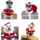 thumbnail image 5 of Disfraces navideños para mascotas Traje para perros con gorro Traje de Papá Noel Sudadera con capucha para perros Disfraces navideños para gatos Traje de fiesta cálido para el invierno (s), 5 of 5