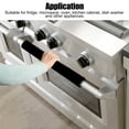 thumbnail image 2 of Appliance Refrigerator Door Handle Covers,2PCS Cloth Refrigerator Door Antiskid Protector Gloves ,Kitchen Appliance Decor Get Rid of Dirty Handprints[Black], 2 of 5