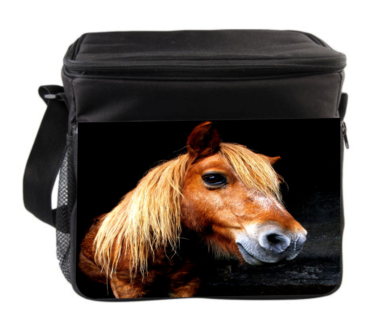 Horses Pony Cross Body Thermo Cooler Lunch Bag For Kids and Adults