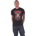 thumbnail image 1 of the Misfits T Shirt Biker Design Band Logo Official Mens Black, 1 of 3