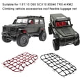 thumbnail image 4 of RC Auto Supply Creative RC Vehicle Nets Subido útil Accesorio de vehículo Reemplazo para 1: 8 1:10 D90 SCX10 90046 TRX-4 KM2 Negro Sweethay FN001831-01, 4 of 7