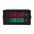 thumbnail image 1 of Multímetro Digital, Medidor de Voltaje y Corriente, Probador de Voltaje y Amperaje, Medidor de Voltios y Amperios, Detector de Amperios, Pantalla Dual Roja y Verde, 1 of 9