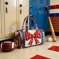 thumbnail image 4 of Amzcrzy Polyester Sports Gym Ba G Independence Day Quilted On Travel Bag Multifunctional Sports Gym Bag Storage Trunks & Bag Storage and Organization Home Storage, 4 of 6