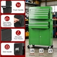 thumbnail image 5 of Gaderth 8-Drawer Rolling Tool Chest, Assembled Tool Chest with Wheels, 2-in-1 High Capacity Tool Storage with Detachable Top Cabinet for Garage, Workshop, 5 of 7