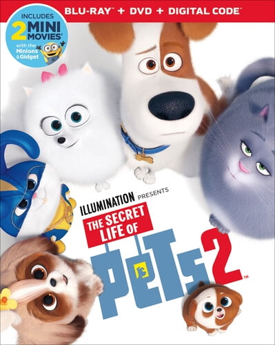 Universal Studios The Secret Life of Pets Bubble Sticker Set