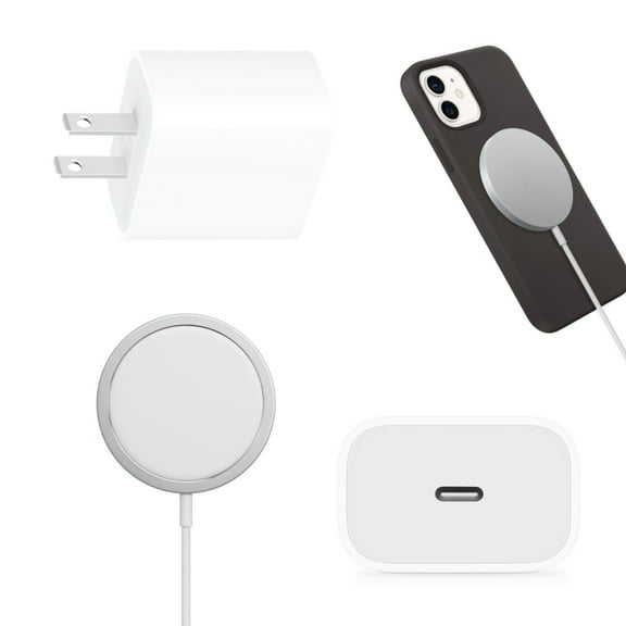 Tezzpower Magnetic Wireless Charger – Compatible with iPhone 12, 12 Mini, 12 Pro, 12 Pro Max – Strong Adhesion Magnetic Charger – 20W Type-C Fast Charging