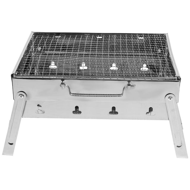 EeaseMX 1 parrilla de acero inoxidable para barbacoa, estufa para exteriores, estufa para acampar al aire libre