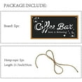 thumbnail image 4 of Coffee Bar Decorative Wood Sign Home Decor Wood Sign Plaque Hanging Wall Art Wood Board Door Sign Loving is Brewing Heart for Coffee Shop Home Kitchen Patio Decoration 12 x 6inch, 4 of 9