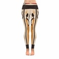 thumbnail image 1 of SUNENAT Vintage Tribal African American Women Art Stretchy Capri Leggings Skinny Yoga Sports Pants XXXL, 1 of 4
