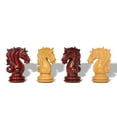 thumbnail image 4 of Tencendur Staunton Chess Set with Padauk & Boxwood Pieces - 4.4" King, 4 of 4