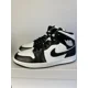 thumbnail image 1 of Ni - ke Air Jordan 1 Mid Panda Black White Sneakers DV0991-101 Women's Size 10.5, 1 of 5