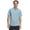Harbor Blue, variant on Men's Under Armour Tide Chaser 2.0 Plaid Performance Button-Down Shirt Color: Lime Foam Size: M