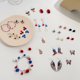 thumbnail image 1 of Pendientes de fiesta del carnaval del día de la independencia American Star Strip banner color diamante pintado estrella de aceite mariposa flecos pendientes joyas de pareja regalo, 1 of 5