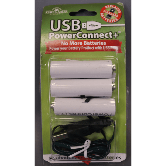 Kurt S. Adler 3 "AA" USB Power Connect Converter