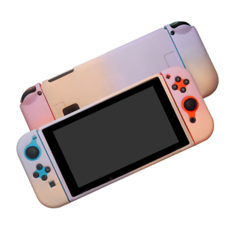 Gogeu Switch Protective Cover Case Compatible With Nintendo Switch Separable Hard Pc Cover For Switch Joy Con Grip Cover Case Purple Pink Walmart Canada